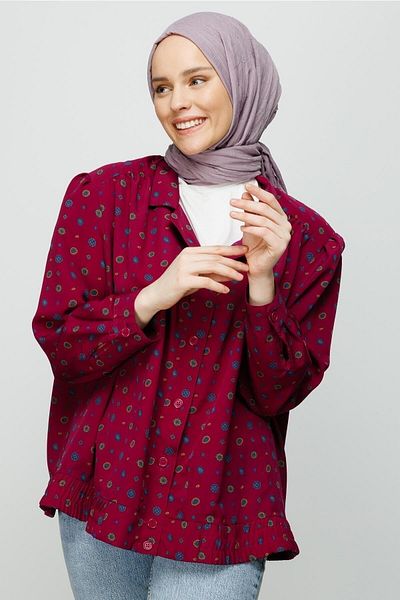 Mooncorn Lavender Gray Bamboo Shawl