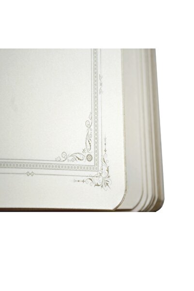 Gıpta Leaf Maxima 13x21 120 Black Unlined Notebook - Rope Stitched, Hard Cover