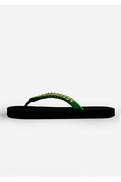 gilga Γυναικείες παντόφλες με στρας σε σχήμα σαγιονάρας