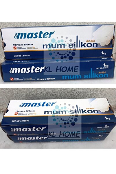 KL HOME Profesyonel Kaliteli Mum Silikon - 11,3mm Çapında Sıcak Mum Silikon -...