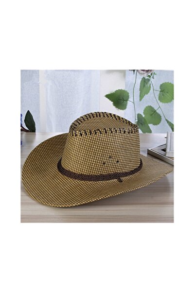 Kardelen Butik Denizli Pălărie de cowboy de vară, modă (pentru femei și bărbați)
