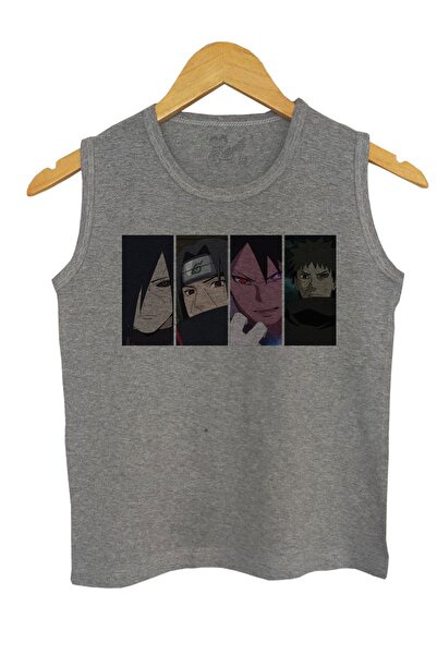 Raf Coll Dječje Pleteno bez rukava T-shirt Naruto anime Digitalna štampa paket