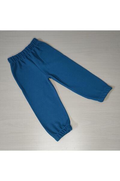 Bomenti Life Çocuk Petrol Yeşili Penye Selanik Mevsimlik Tek Eşofman Altı