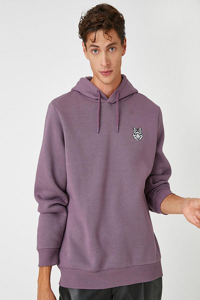 Koton Men's Lilac Sweatshirt 3SAM70075MK