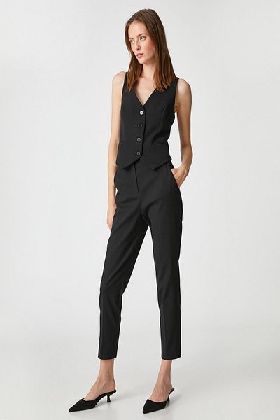 Koton Women's Black Jeans 3SAK40094UW
