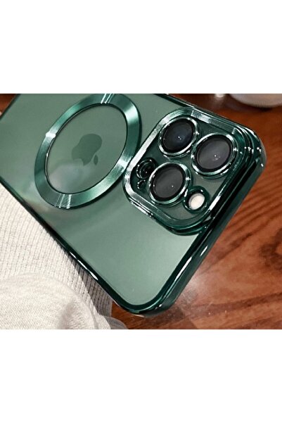 Israh Apple iPhone 11 için Uyumlu Kılıf Elma Logosunu Gösteren Kamera Lensi K...