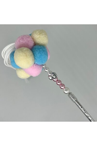 FloriaShopping Pet Products Cat Stick Toy Interactive Toys Cat Wand Stick With Bells