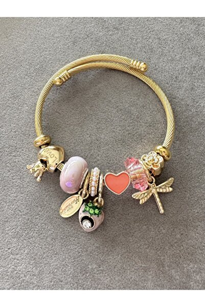 emy by emel luxury silver jewelry سوار سحر الصلب