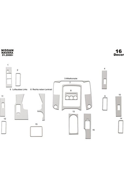 meriç cockpit design ميريتش ®   نيسان نافارا توريدات توريدات امامية الومنيوم ...