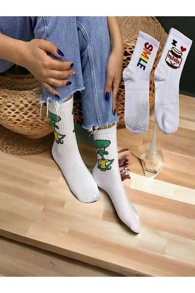 NF GLCN College Socks Emoji Patterned 3-pack