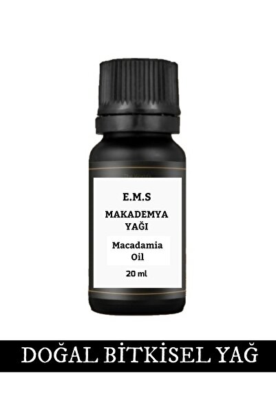 E.M.S AVM Makademya Yağı 20 ml (MACADAMİA OİL) Makedemya Yağı Soğuk Pres Cadı...