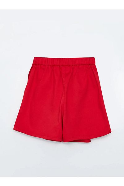 LC Waikiki Lcw Kids Basic Ruffle Detailed Girls' Shorts Skirt
