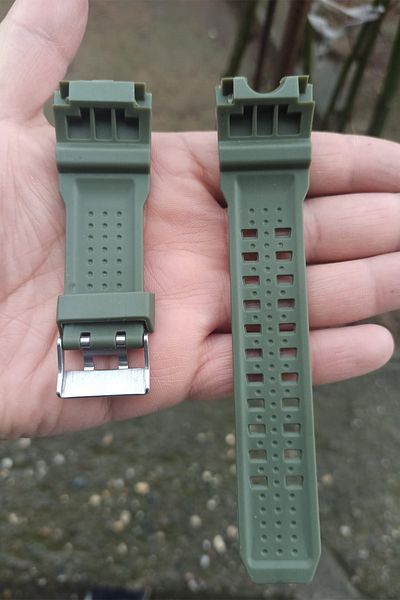 SMAEL 1545 Watch Band Green Color Army Green