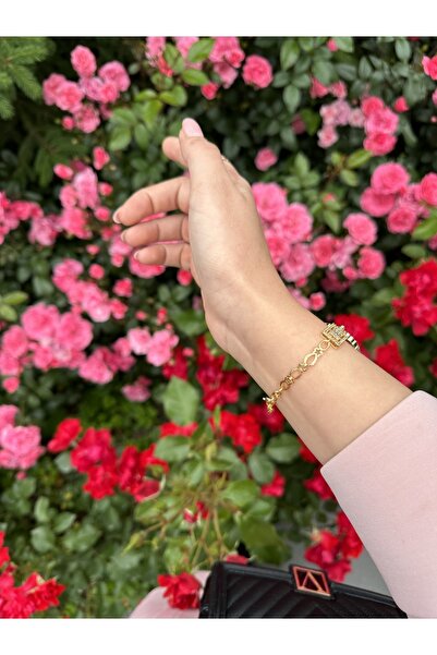 MeriTakı Çeyrekli Bileklik, Çeyrek Altın Takılan Kelepçe Bileklik, Çeyrek Alt...