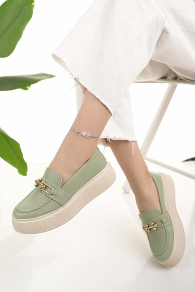 Freemax Women's Casual Oxford Shoes Mint