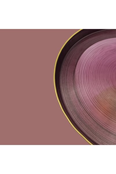 GLAZE MUD Kek Standı Bordo 28 Cm