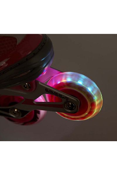 Toyaş Pu Silicone Wheel Set 2 Li 70 Mm Abec-7 Bearing Illuminated Spare Skate Wheel