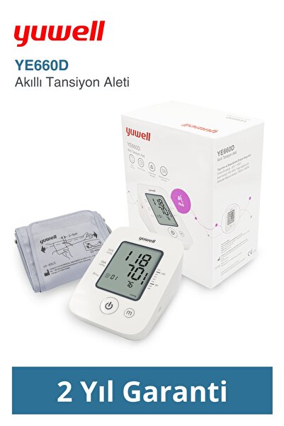 Yuwell Akıllı Tansiyon Aleti Koldan Ölçer Ye660d