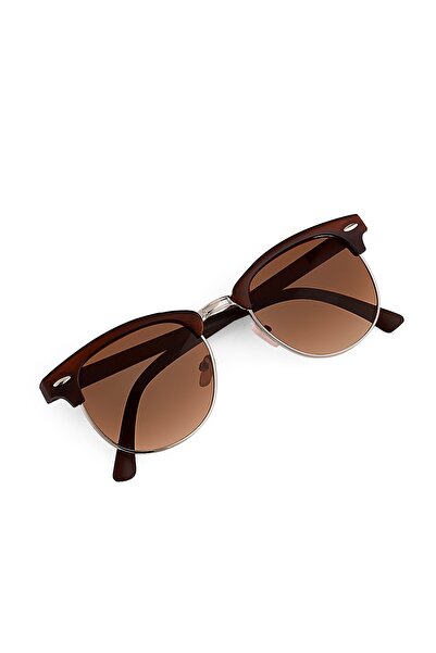 Polo Air Dámské sluneční brýle hnědé stříbrné pouzdro Plg-2076c4