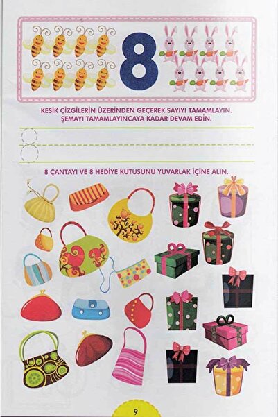 Çocuk Gezegeni Süper Matematik - Etkinliklerle Matematik Öğreniyorum - 8 Kitap -