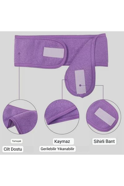 GÜLPEŞE Soft Towel Headband