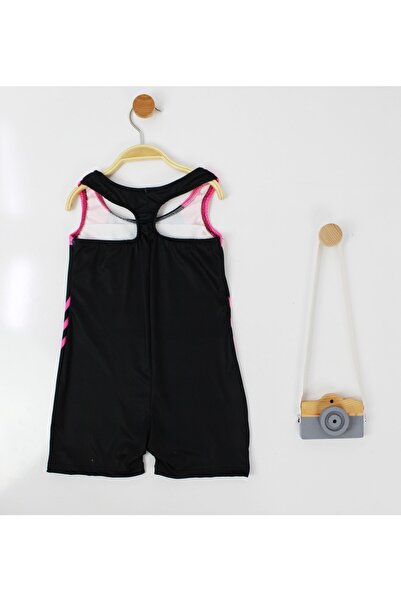 TRENDİMİZBİR Girl's Swimsuit with Swim Shorts Yşkçm