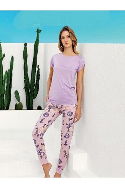 BLUE DREAM 4052 Women's Modal Pajama Set