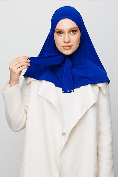 Mooncorn Saks Blue έτοιμο σάλι