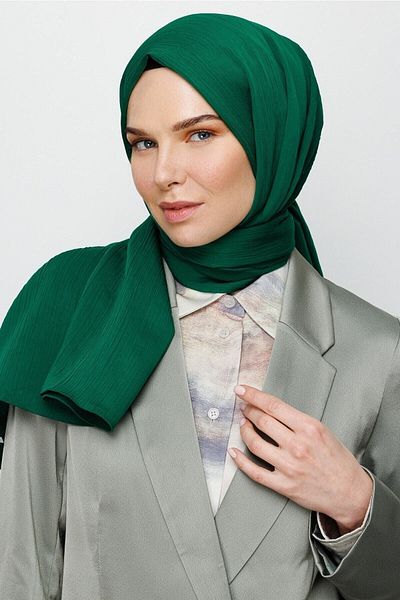 Mooncorn Σκούρο Benetton Πράσινο Κρίνκλ Μεδινέ Σαλί