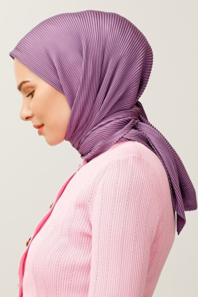 Mooncorn Lavender Pleated Scarf