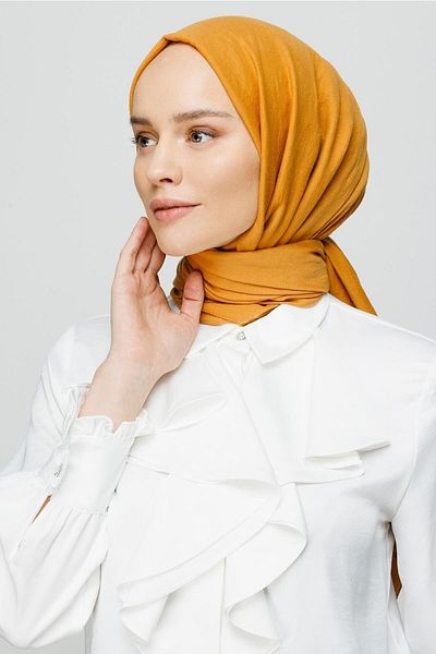 Mooncorn Σαφράν βαμβακερό σάλι