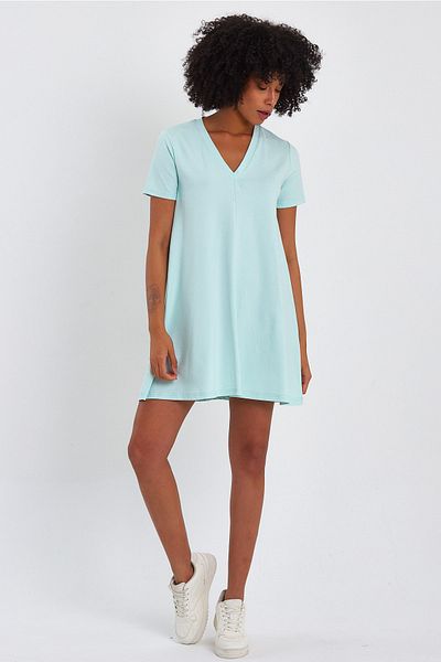 ALEXANDERGARDI V-Neck Tunic Dress (b23-002100)