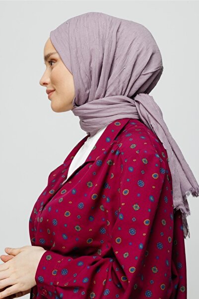 Mooncorn Lavender Gray Bamboo Shawl