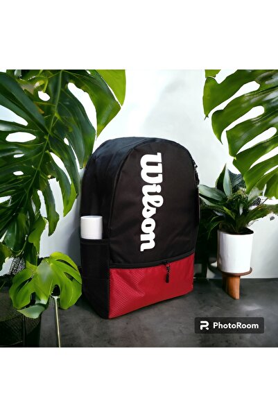 Shopiolog Σακίδιο πλάτης Wilson Unisex Τσάντα με διπλές θήκες