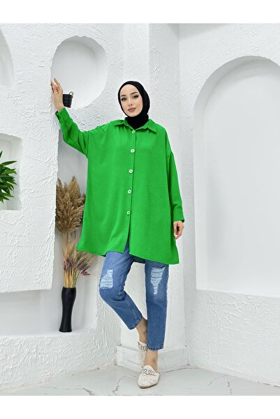 CNG MODA Дамска риза с копчета Aerobin