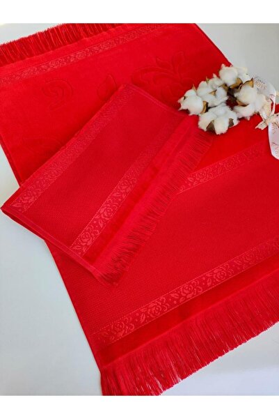 mihriban 2-комплект канва, вишивка, бахрома, атласна вишивка, оксамитовий рушник, з мамою і дочкою