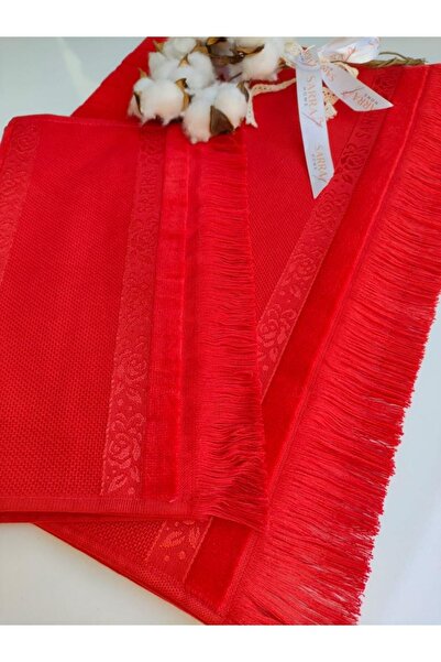 mihriban 2-комплект канва, вишивка, бахрома, атласна вишивка, оксамитовий рушник, з мамою і дочкою