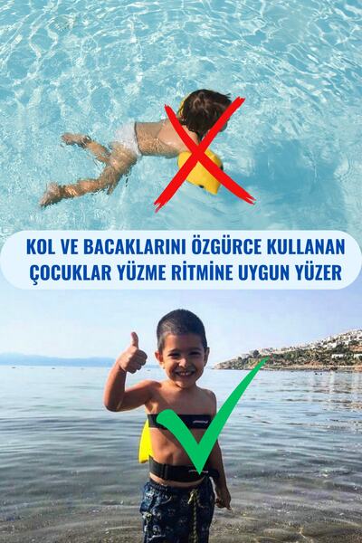 DolphFin زعانف تعليمية للسباحة باللون الأصفر