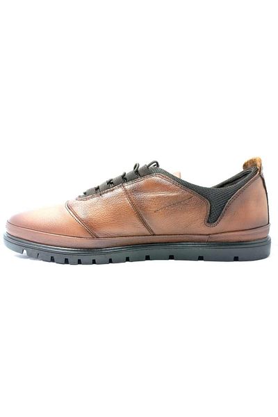MARCOMEN 152-10468 Кафяви мъжки кожени обувки голям размер 45-46-47