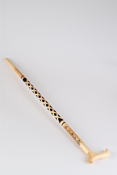 Derman Ahşap Işlemeli Baston ( Ağaç Baston)