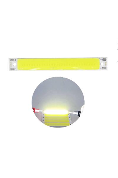 Alkatronik 3w 60x8mm Soğuk Beyaz Şerit Led Modül Aluminyum Pcb Cob Şerit Led ...