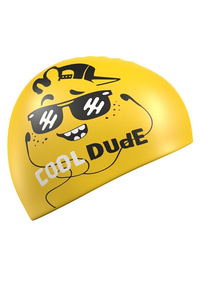 Mad Wave Dude Kids Silicone Bonnet