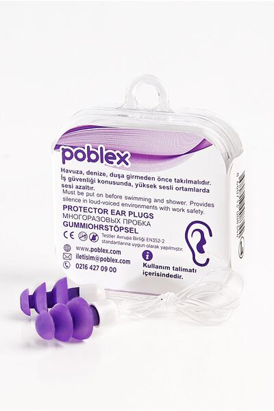 Poblex Çam Tipi Kulak Tıkacı - Large