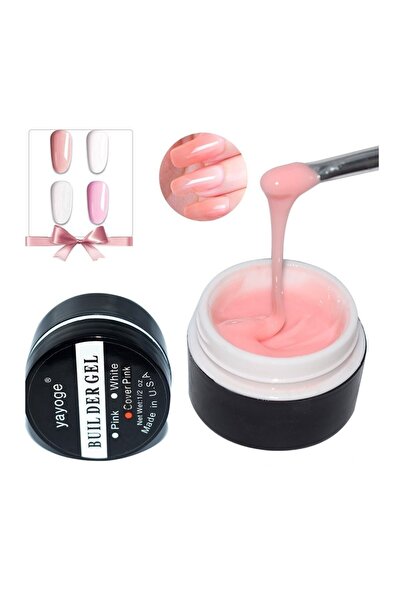 YAYOGE Protez Tırnak Jeli 15 gr Nude Pembe