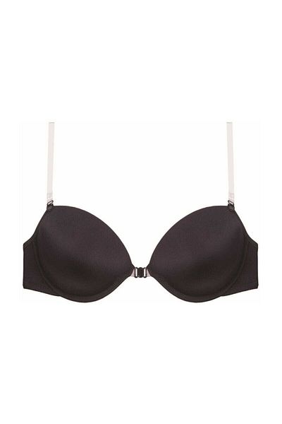 Magic Form 2030 Front Clip Back and Strap Transparent Sponge Bra