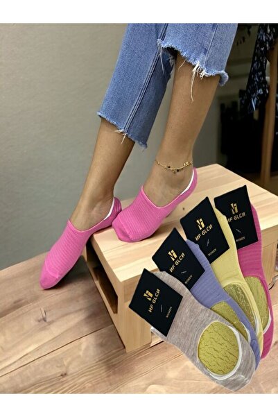 NF GLCN جوارب راقصة الباليه من القطن الممشط 4 قطع