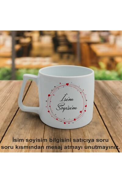 Kişiye Özel Isimli Nescafe Fincanı Kupa Bardak
