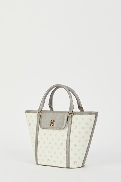 Pierre Cardin Біла жіноча сумка через плече з монограмою 05PO23Y1717