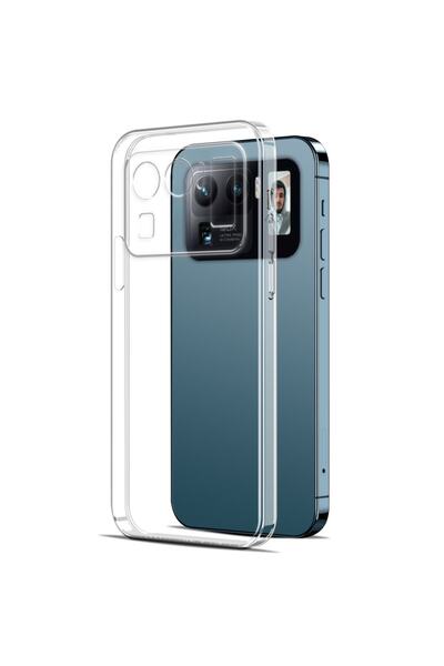ZM STORE Xiaomi Mi 11 Ultra Kılıf Zore Süper Silikon Şeffaf Kapak