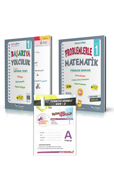 Üçgen Yayıncılık Üçgen 1.sınıf Problemlerle Matematik Başarıya Yolculuk + Den...